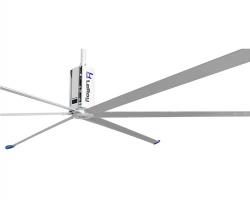“勒华”大型节能风扇与小型风扇的节能对比